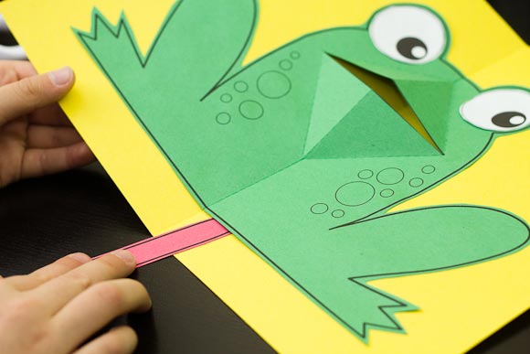 Easy Pop-Up Frog - Art For Kids Hub
