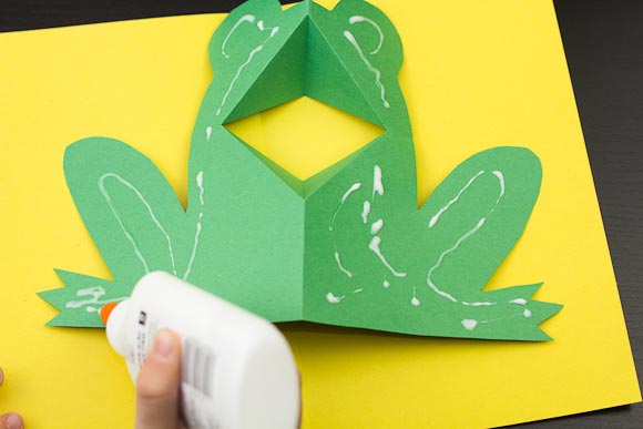 Easy Pop-Up Frog - Art For Kids Hub