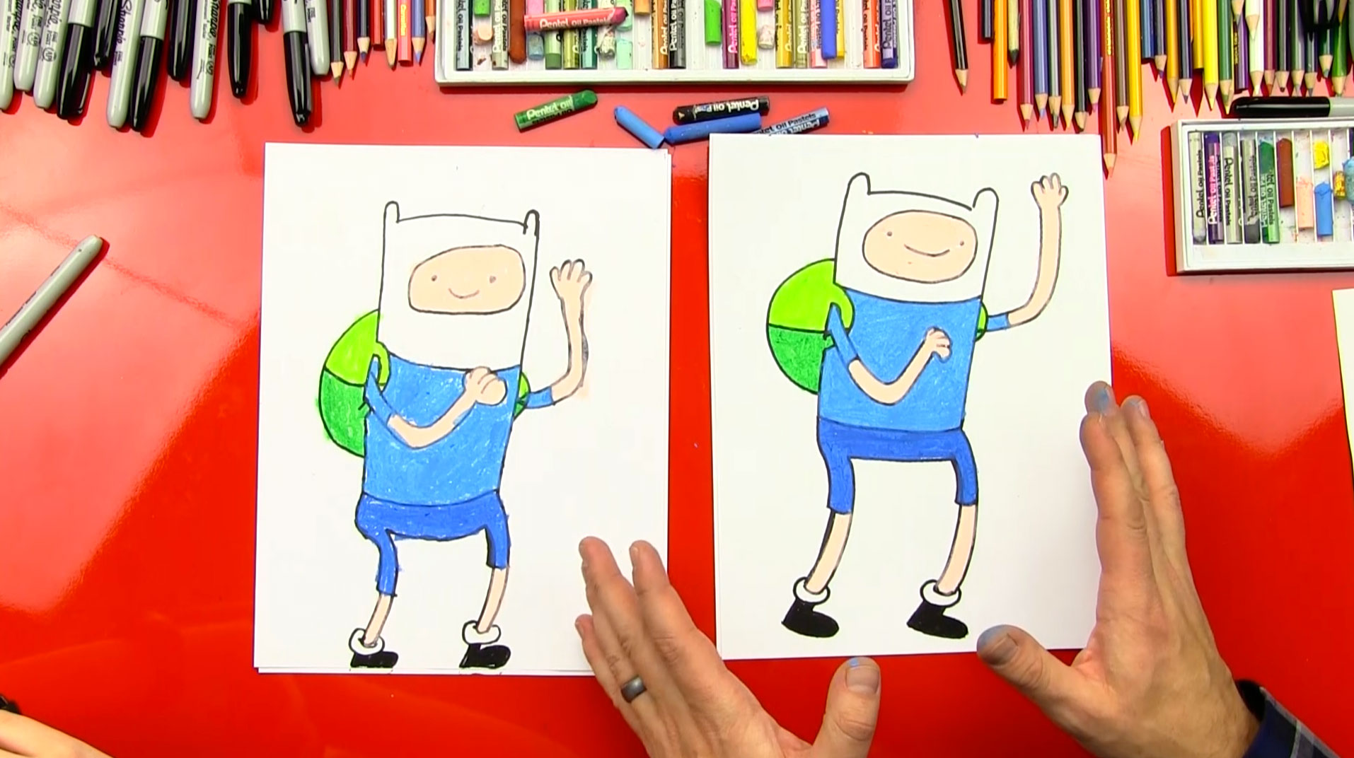 How To Draw Finn The Human - Art for Kids Hub