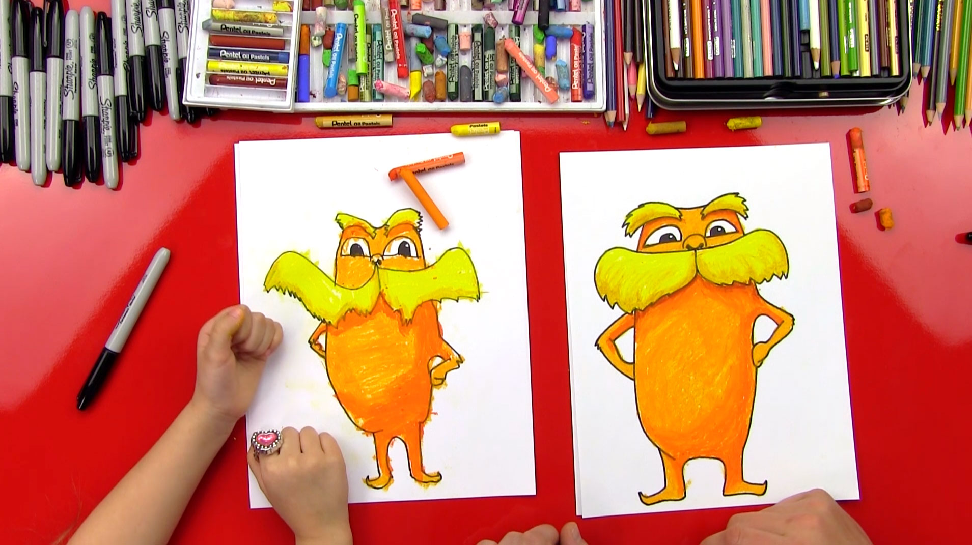 How To Draw The Lorax + Giveaway! Art for Kids Hub