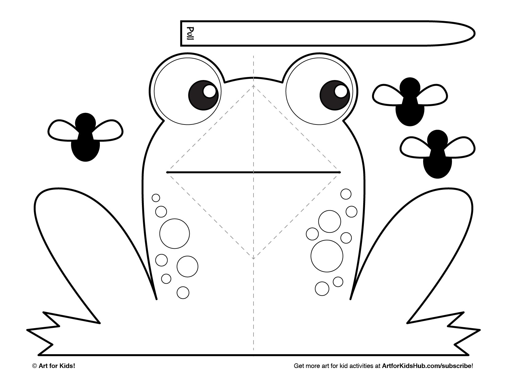 Easy Pop Up Frog Art For Kids Hub