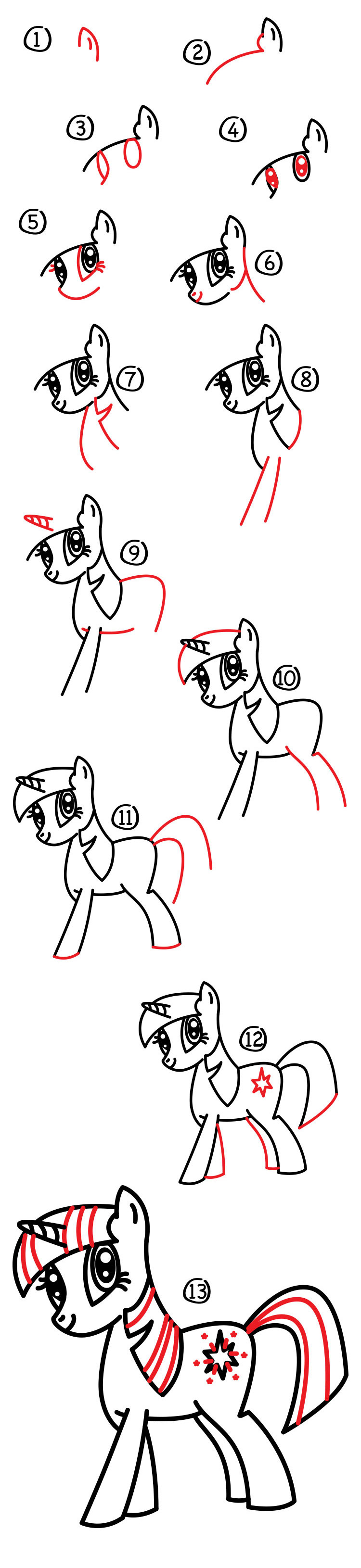  How To Draw Twilight Sparkle of the decade Learn more here 