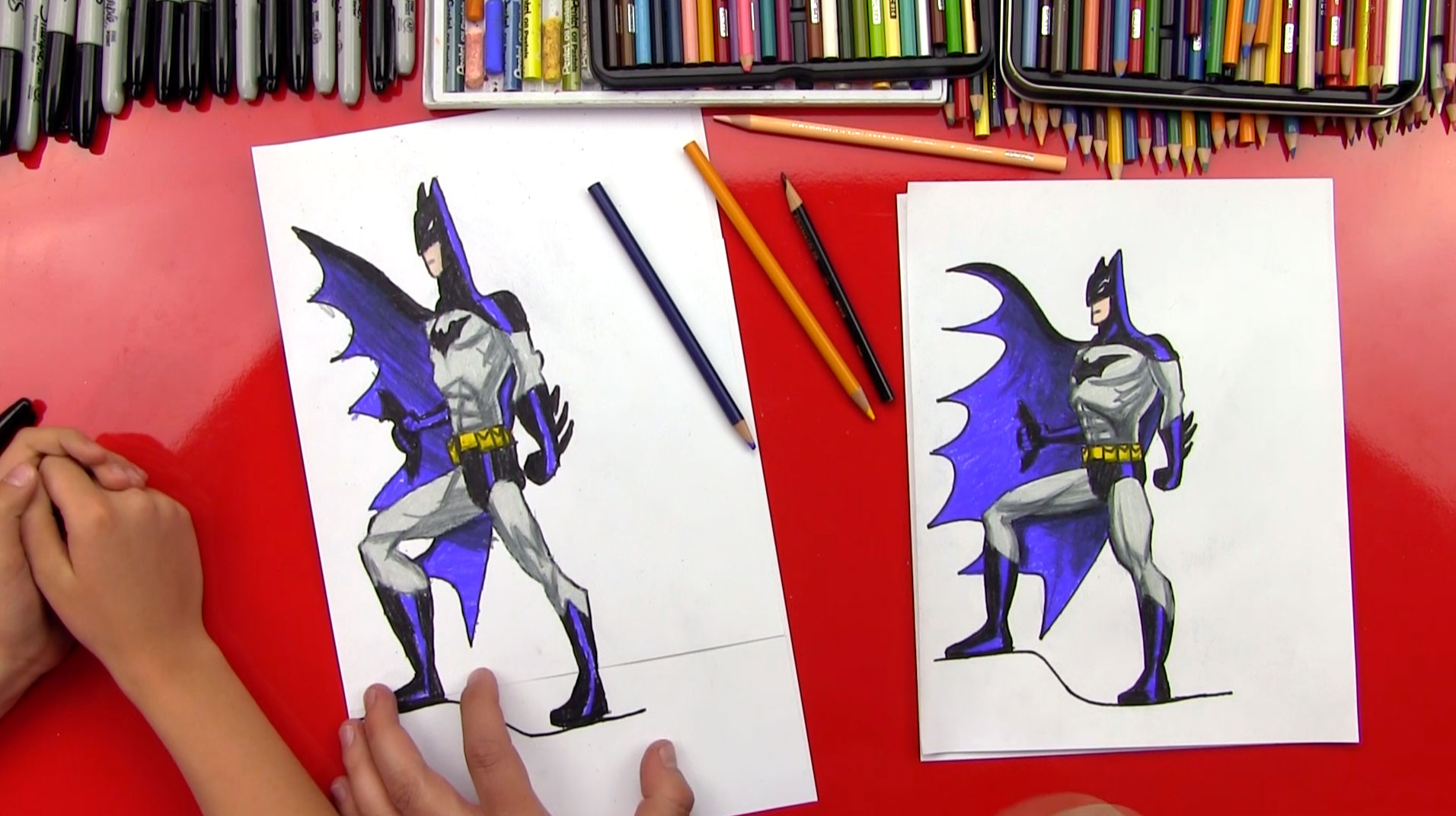 22 Easy Batman Drawings for Aspiring Sidekicks  Cool Kids Crafts