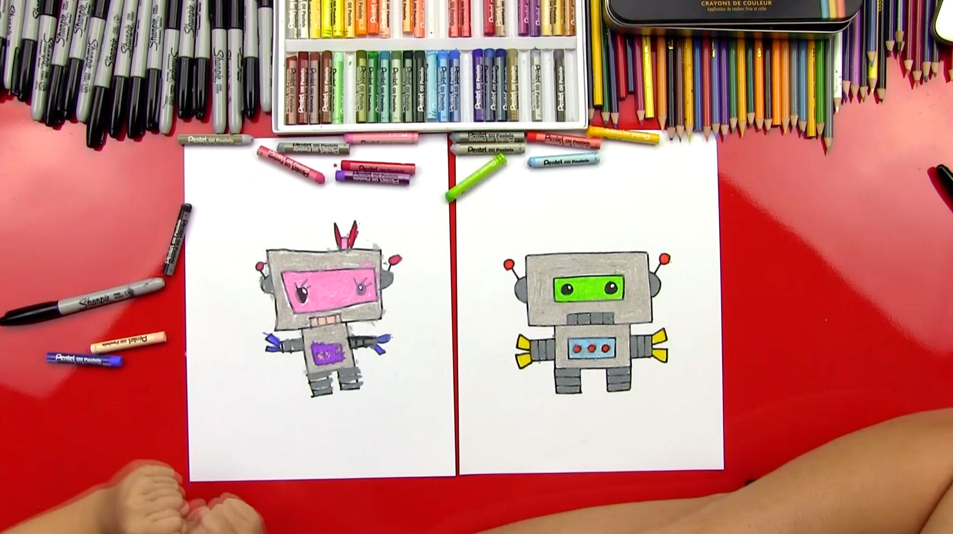 How To Draw Robot For Kids: Learn To Draw Robot | Step by Step Guide to  Drawing More Than 30 Robots For Kids and Beginners: Press, NKS Book:  9798843285036: Amazon.com: Books