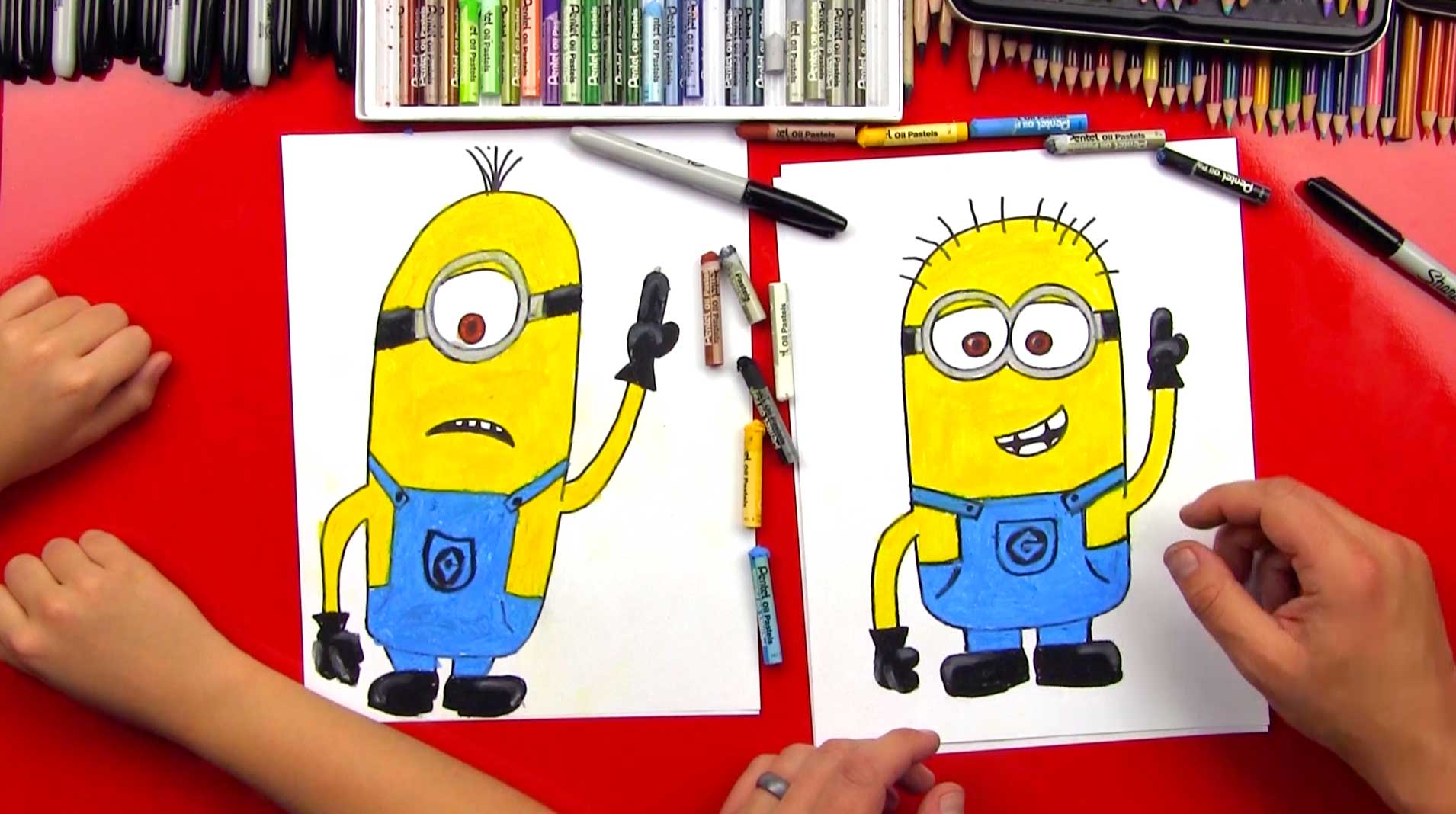 Minions Drawing - A Step By Step Guide - Cool Drawing Idea