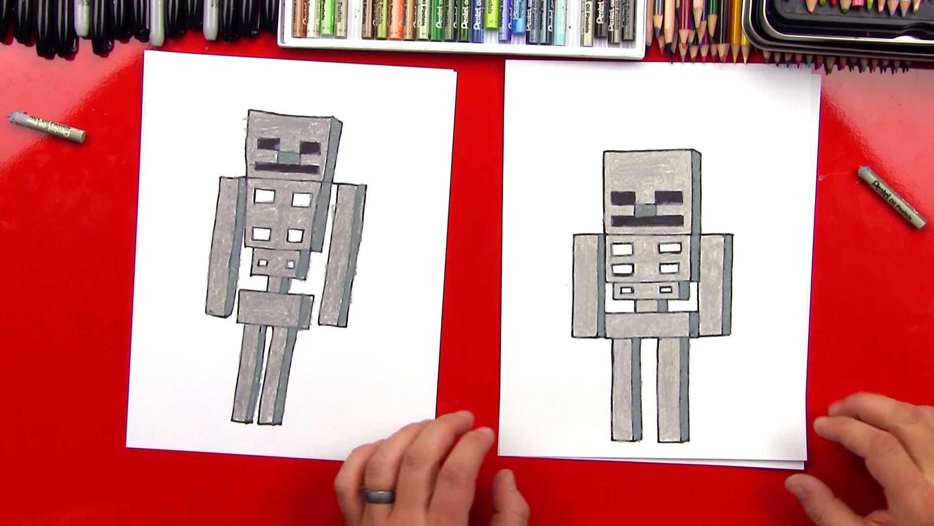 Minecraft | How to Draw A Ghast - YouTube