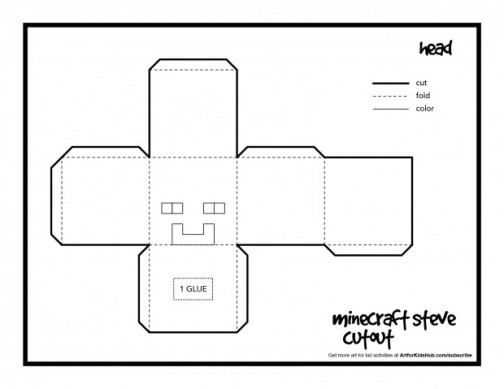 how-to-make-steve-papercraft-cutout-art-for-kids-hub