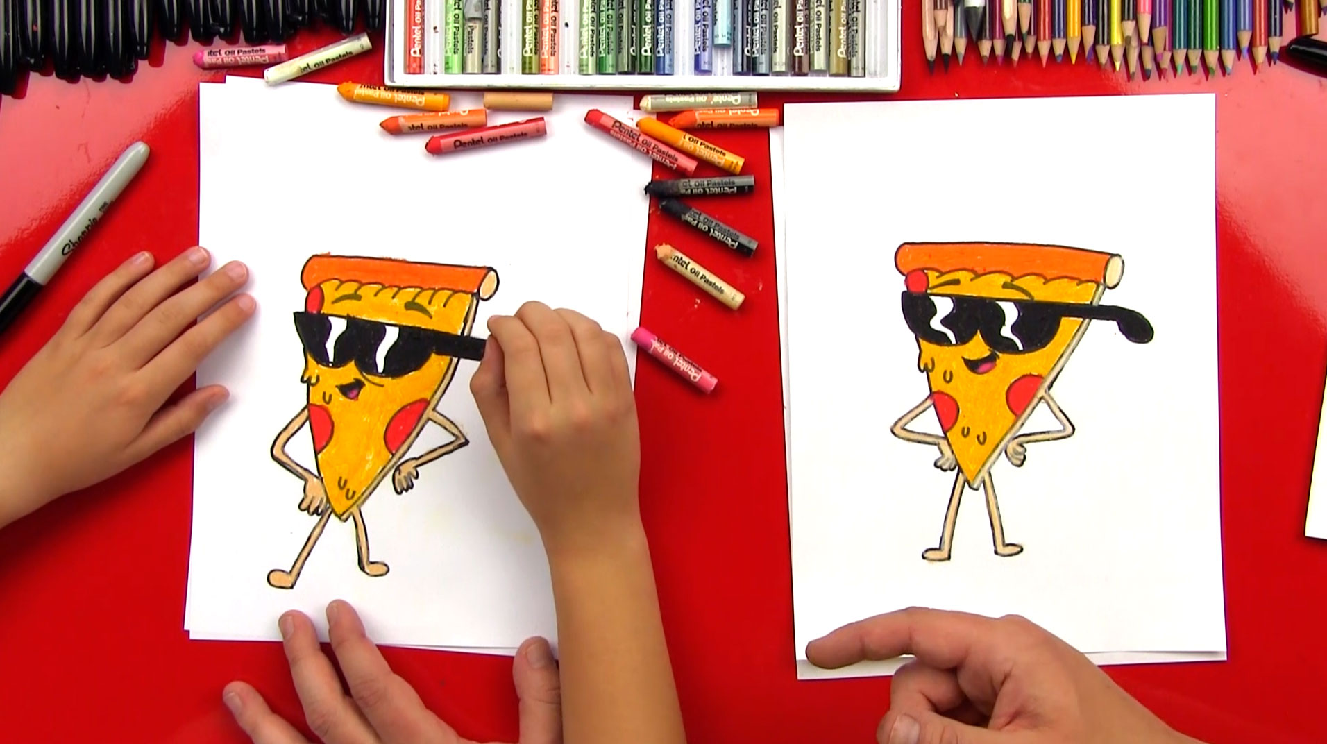 Pizza Coloring Pages for Kids – Learn Colors - How to Draw… | Flickr