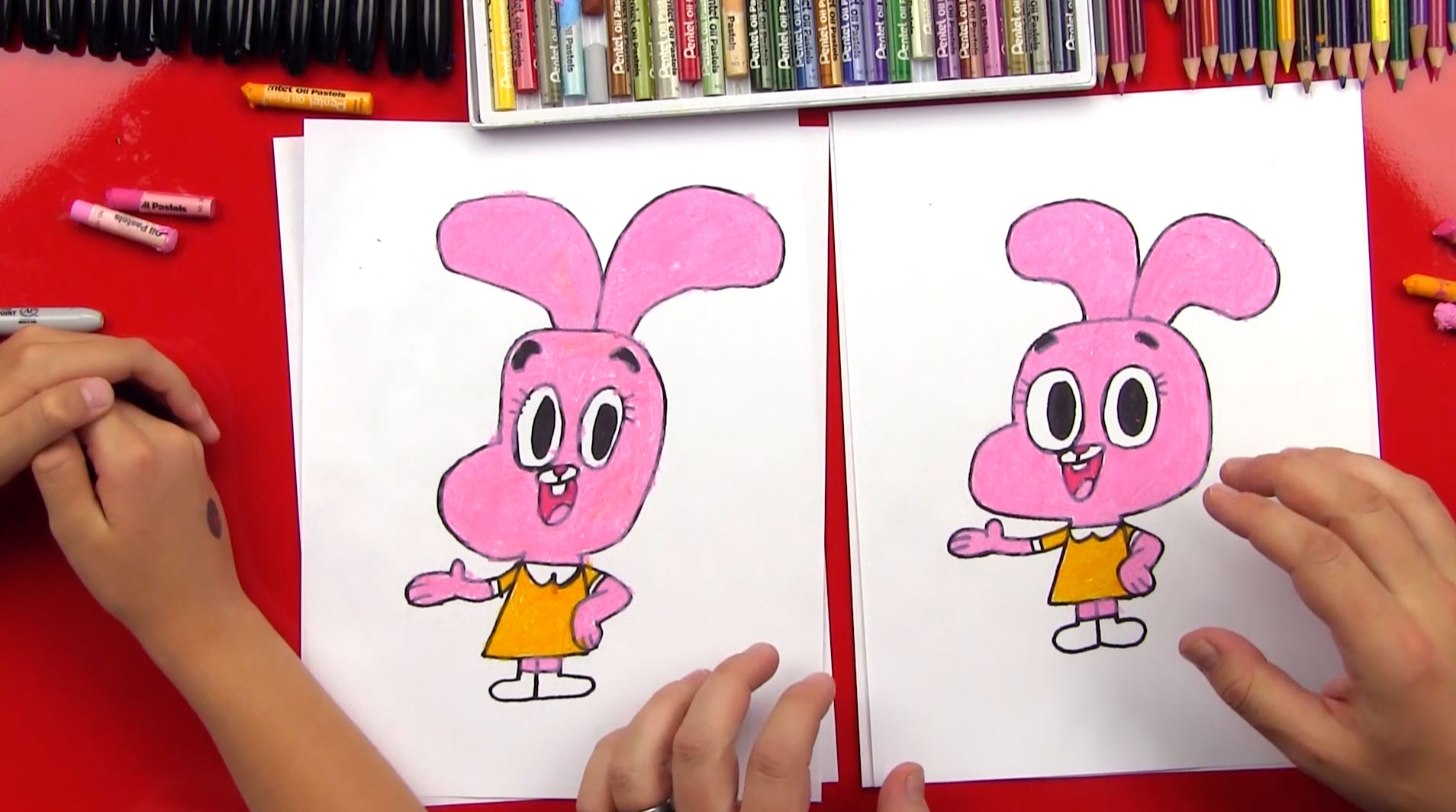 How To Draw Anais Watterson - Art For Kids Hub -