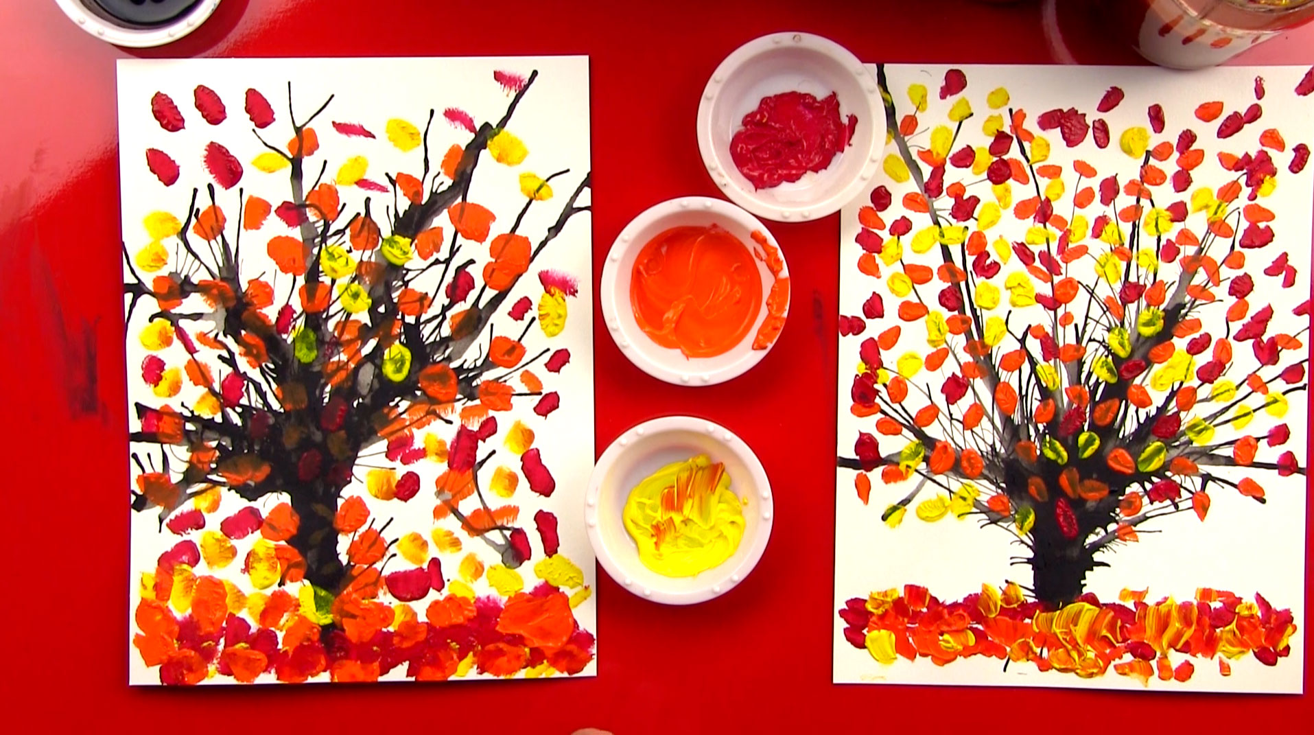 How To Paint A Fall Tree - Art For Kids Hub