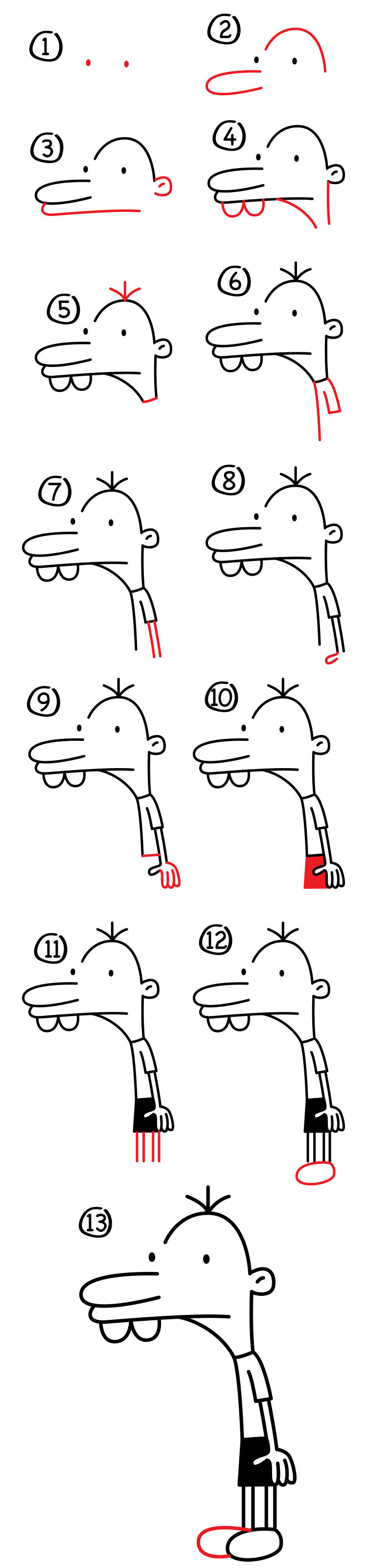 How To Draw Manny Heffley - Art for Kids Hub