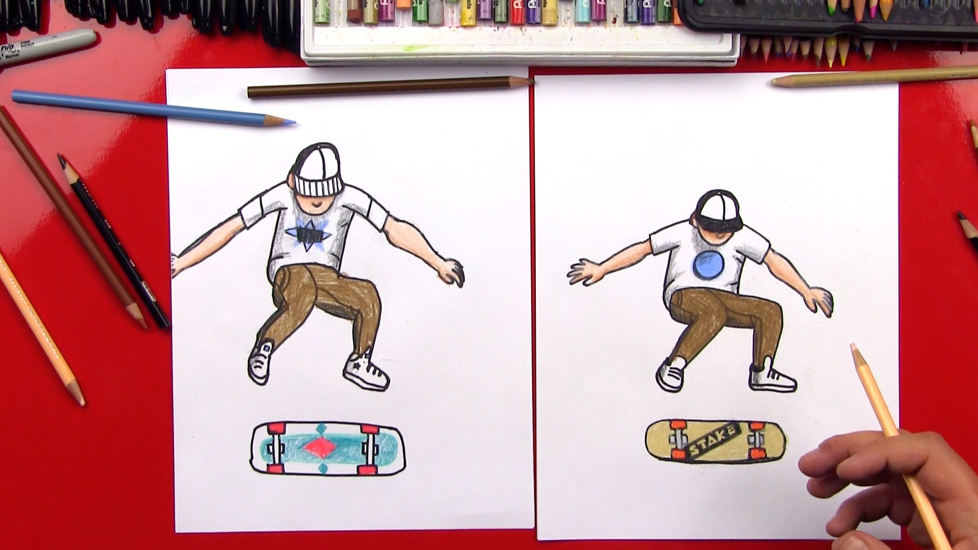 Do A kickflip skateboarding t-shirt