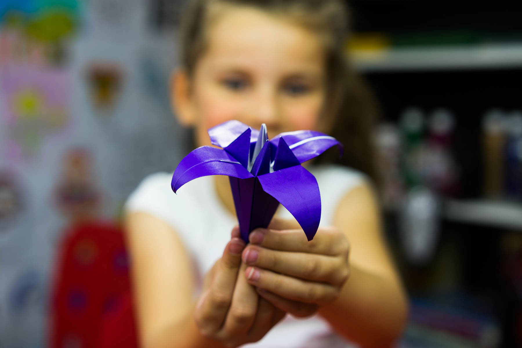 How To Fold An Origami Iris Art For Kids Hub