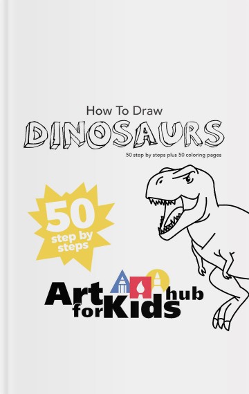How To Draw 50 Dinosaurs