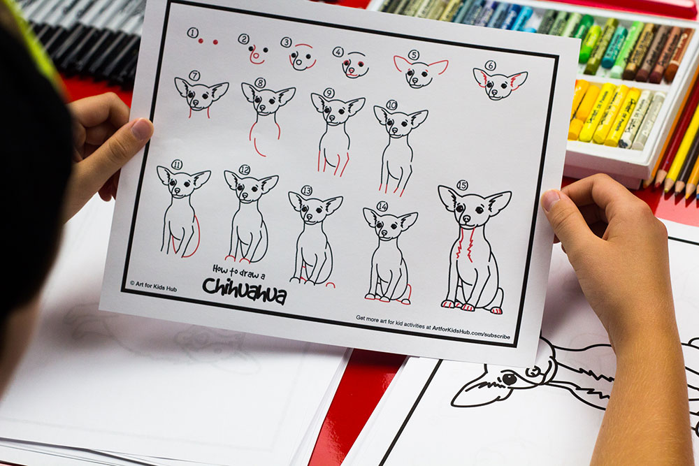 How To Draw Realistic Dogs - Art For Kids Hub