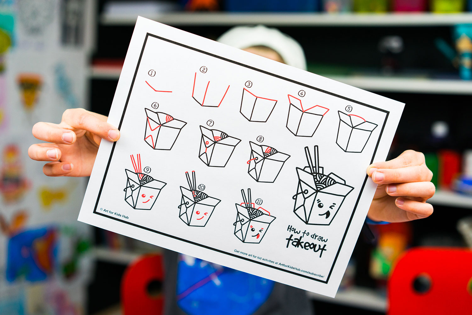 How To Draw Funny Food - Art For Kids Hub