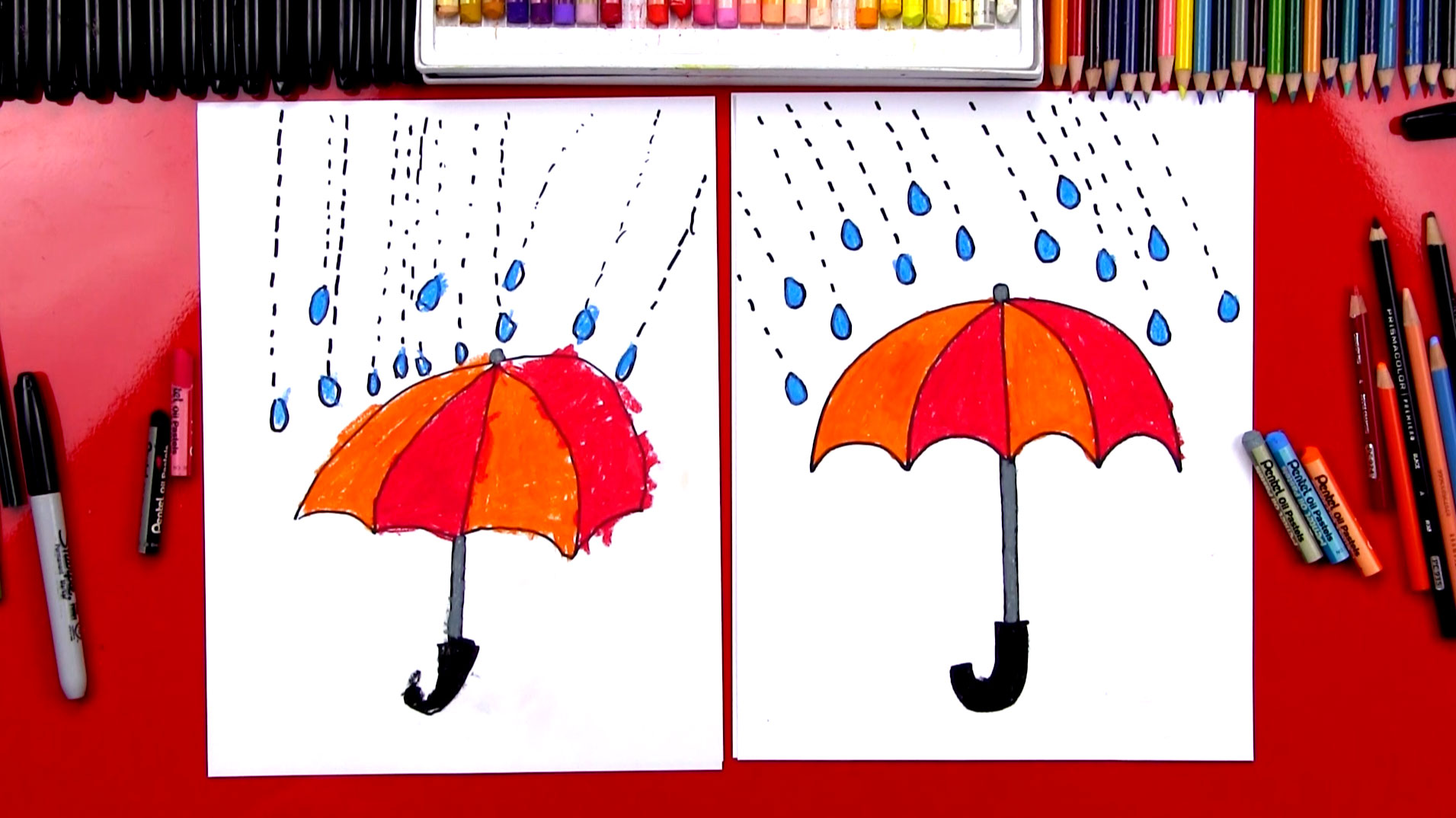 How to Draw Umbrella - Really Easy Drawing Tutorial | Drawing tutorial easy,  Easy drawings, Umbrella