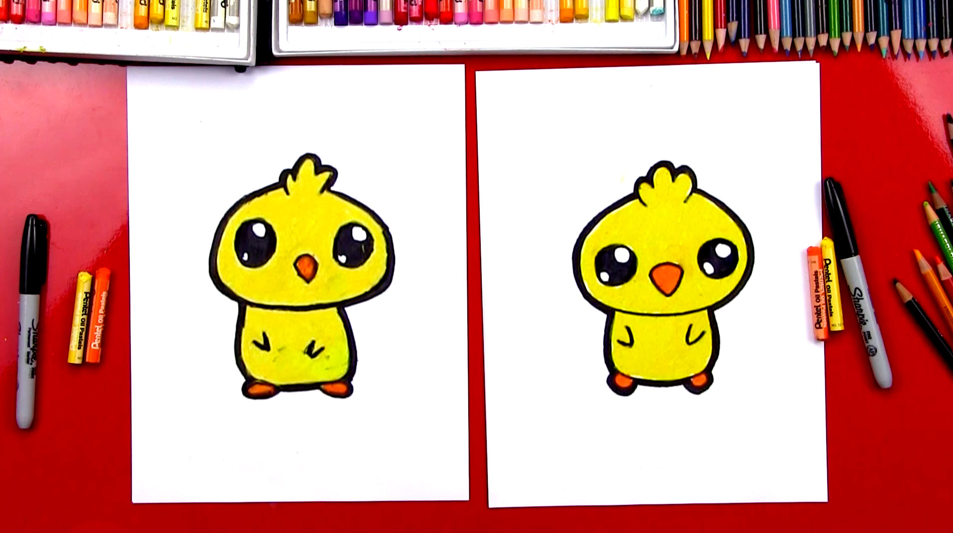 how-to-draw-a-cartoon-baby-chick-art-for-kids-hub