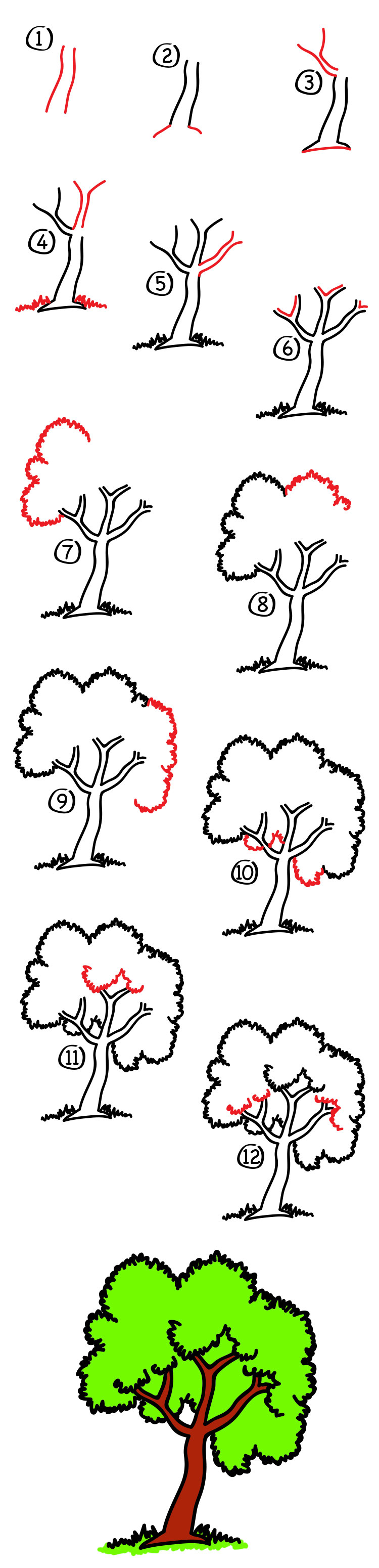 Best How Do You Draw A Tree of the decade Check it out now 