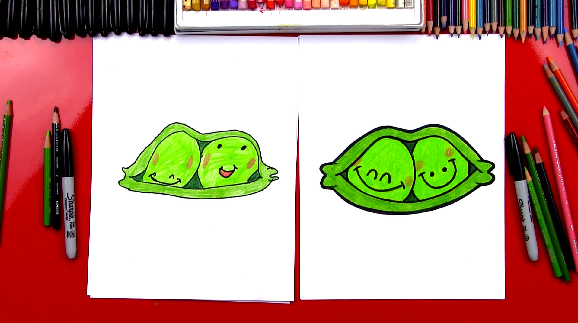 Snow Pea - Drawing Of Family - CleanPNG / KissPNG