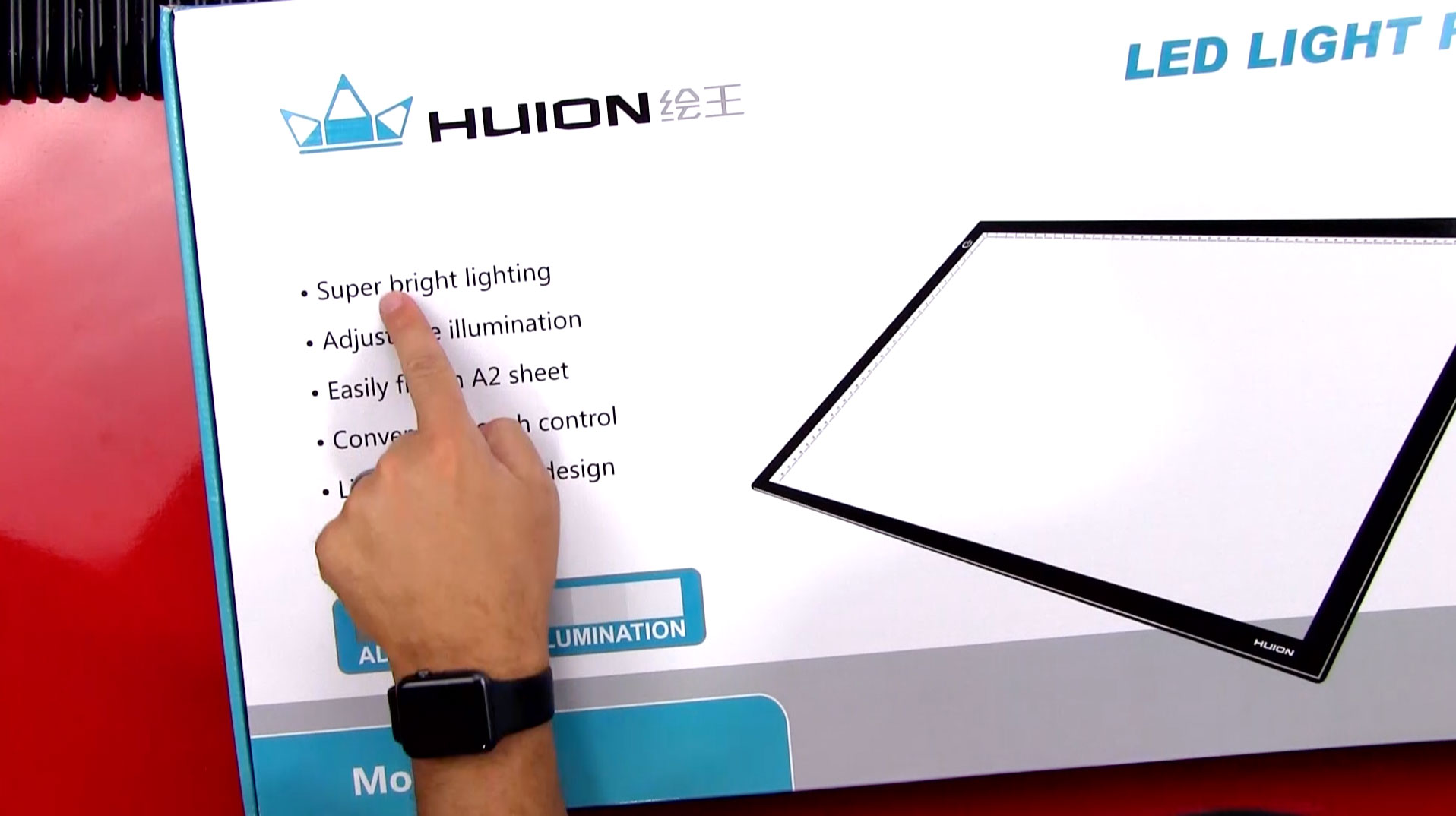 Unboxed Review - Huion A2 LED Light Pad - Art For Kids Hub 