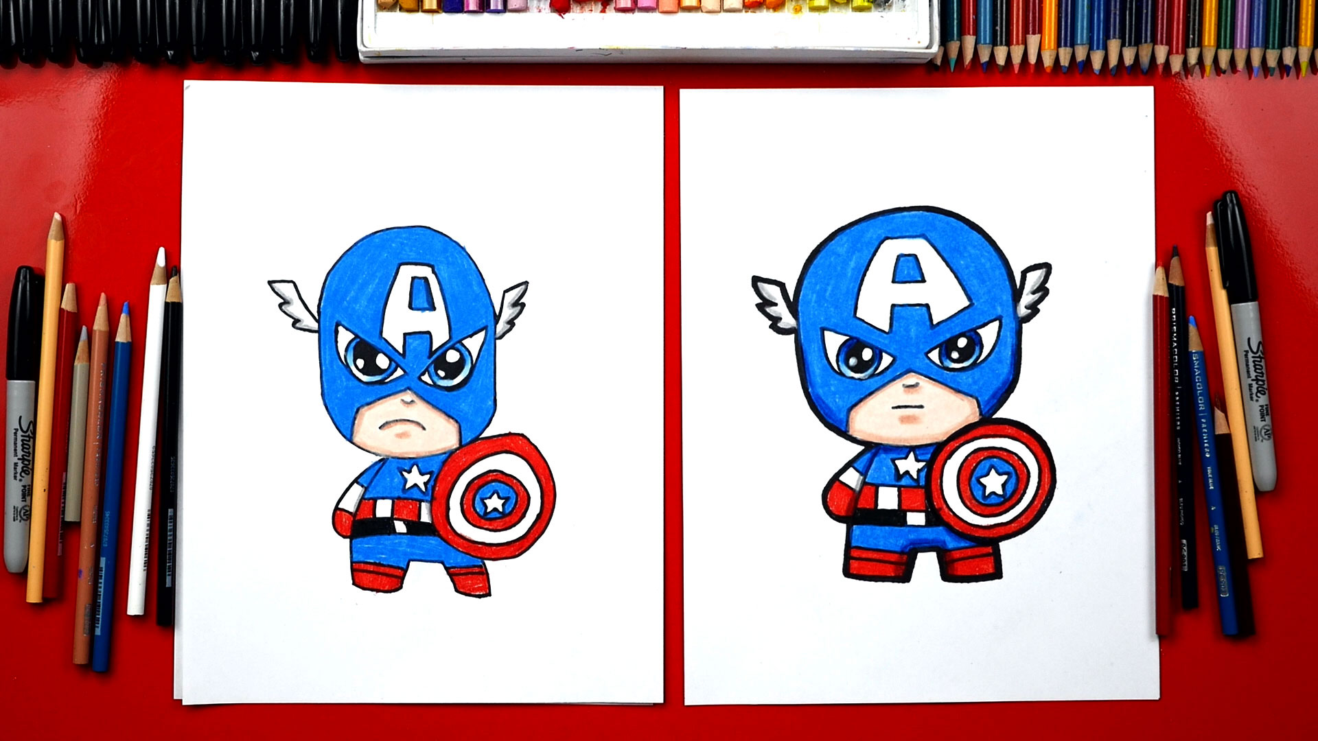 Captain America (Drawing) | Marvel Amino-saigonsouth.com.vn