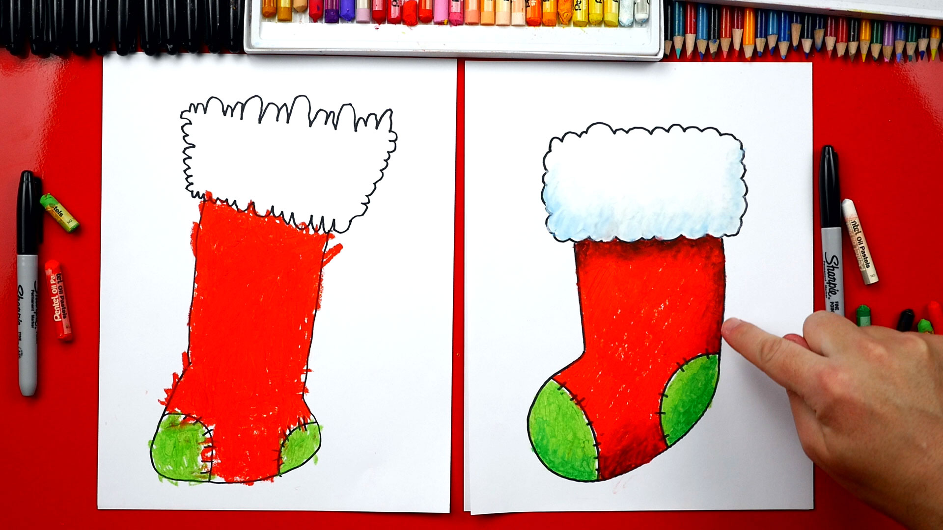 Christmas Stockings, Socks Clipart, Sock Drawing, December Graphics,  Holiday Design, Decoration, Xmas Elements, Winter Clip Arts, Hand Drawn -  Etsy