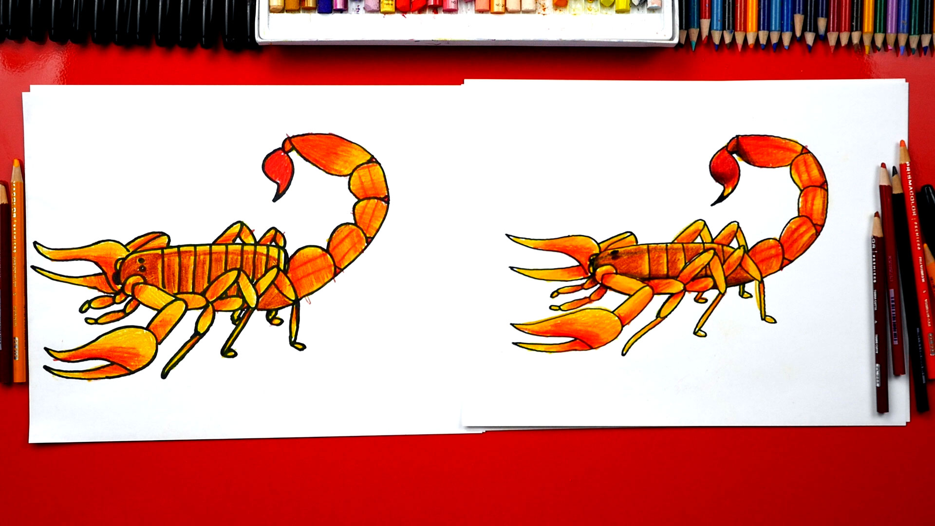 Draw Scorpion - ClipArt Best