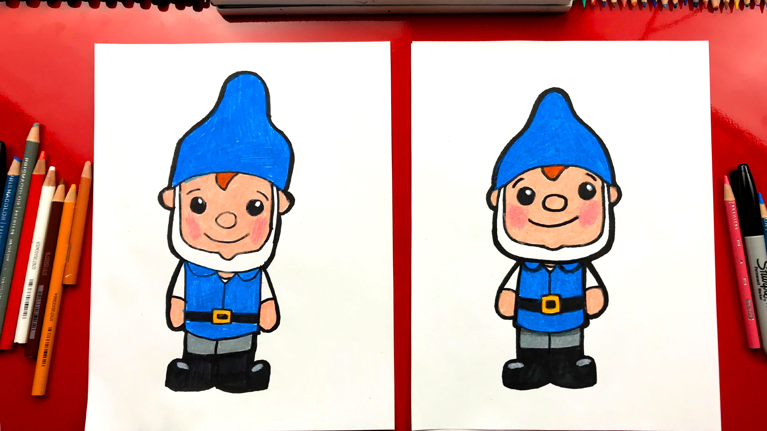 How To Draw Gnomeo from Sherlock Gnomes - Art For Kids Hub
