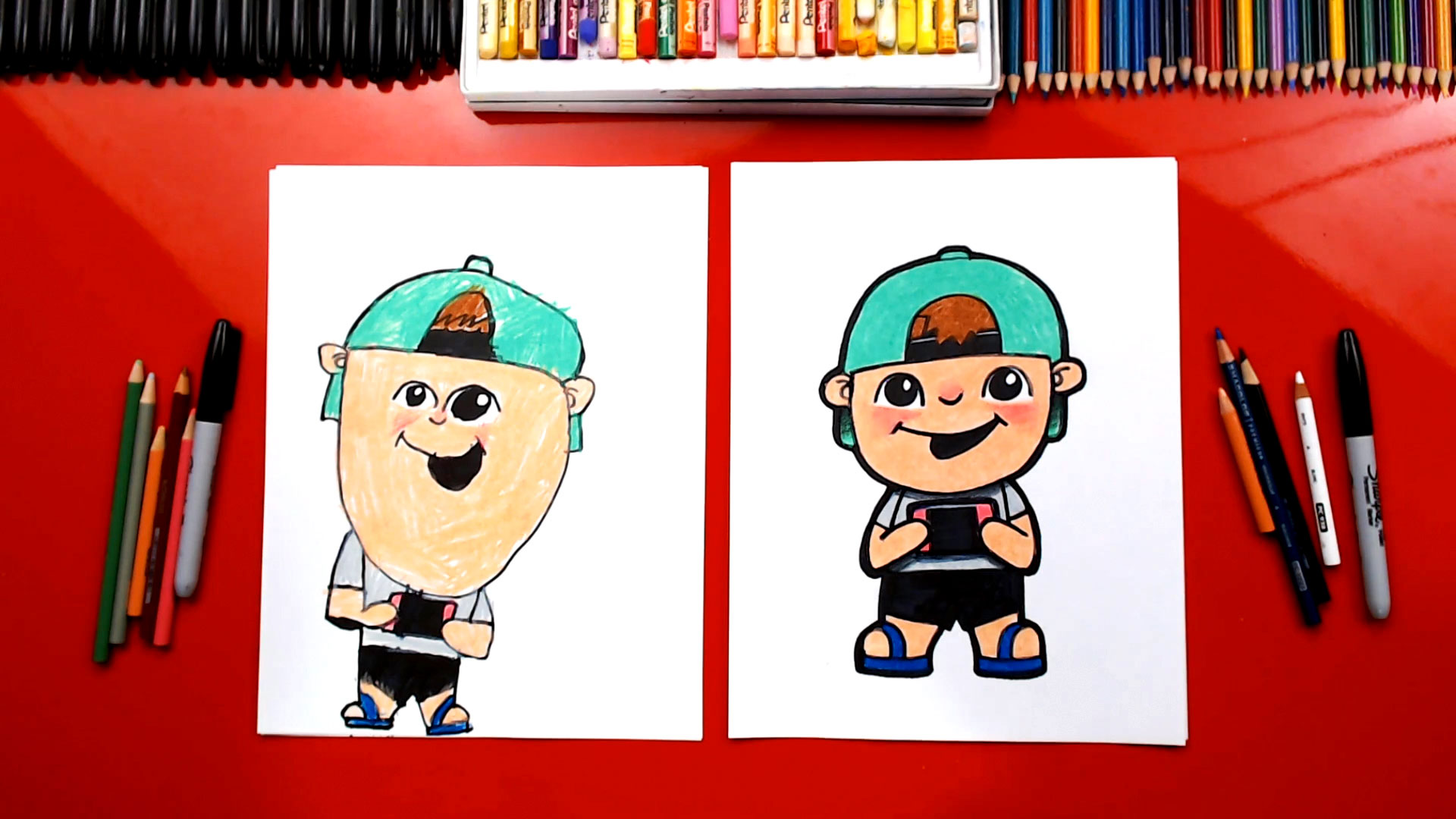 How To Draw Austin From Art For Kids Hub - Art For Kids Hub