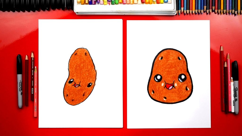 How to Make Children's Paint Stampers from Potatoes: 11 Steps