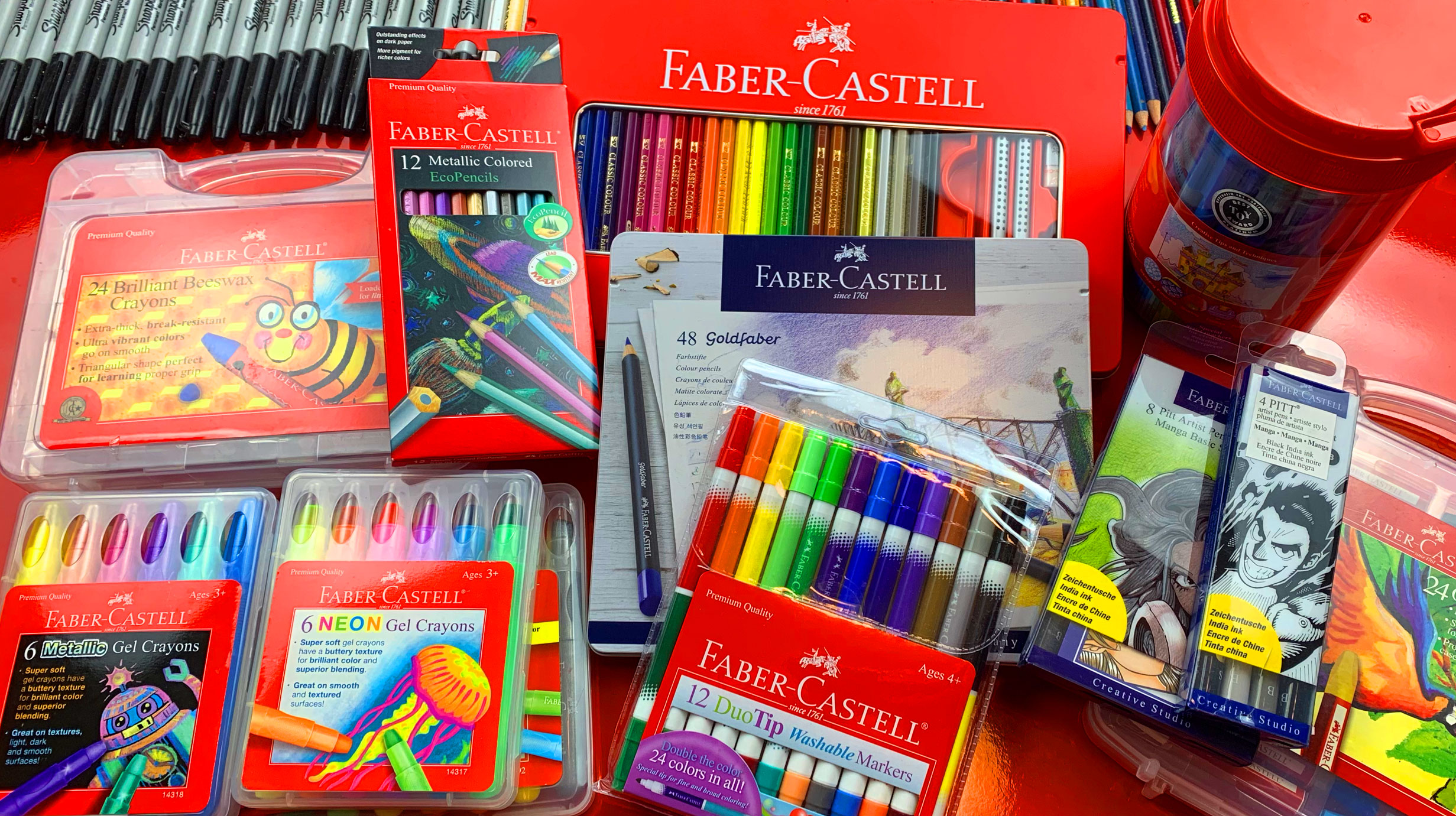 Faber-Castell Metallic Colored EcoPencils School Pack of 240