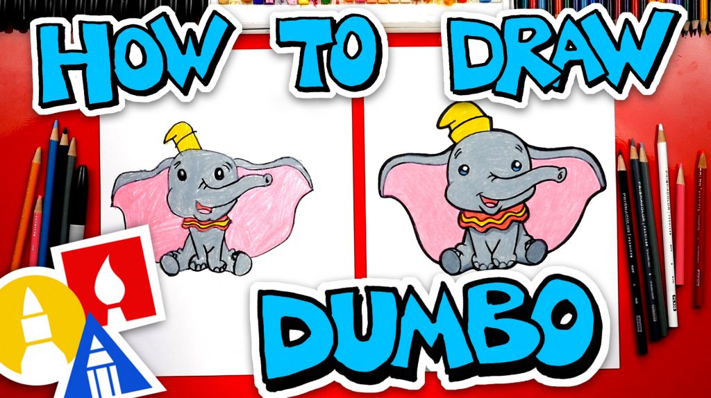 how to draw dumbo - draw so cute fortnite skins
