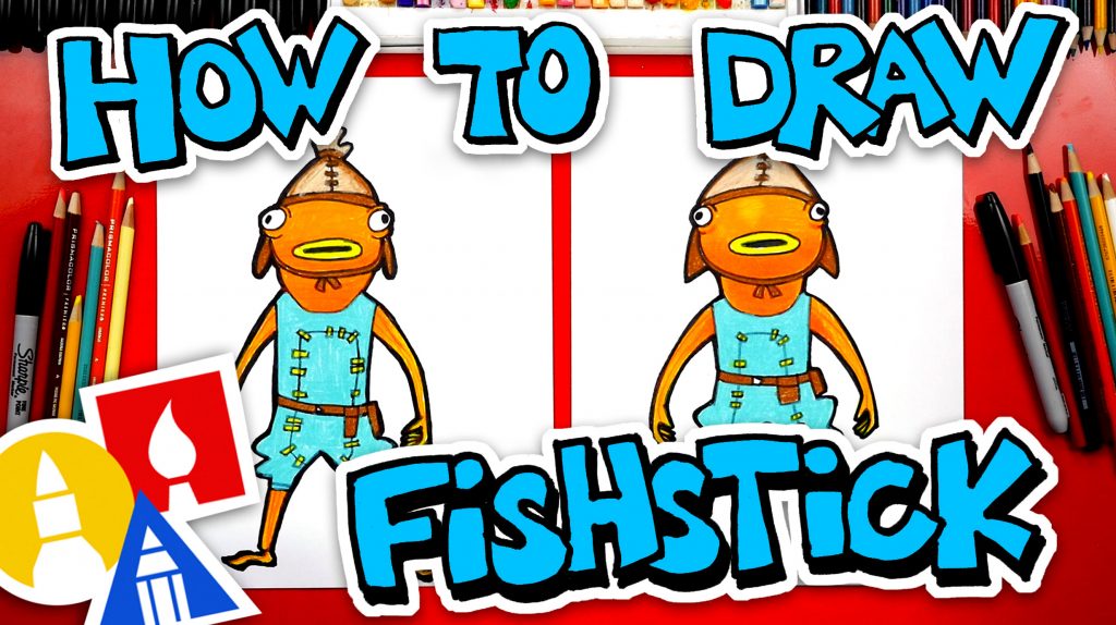 how to draw fishstick from fortnite - how to draw fortnite skins raven