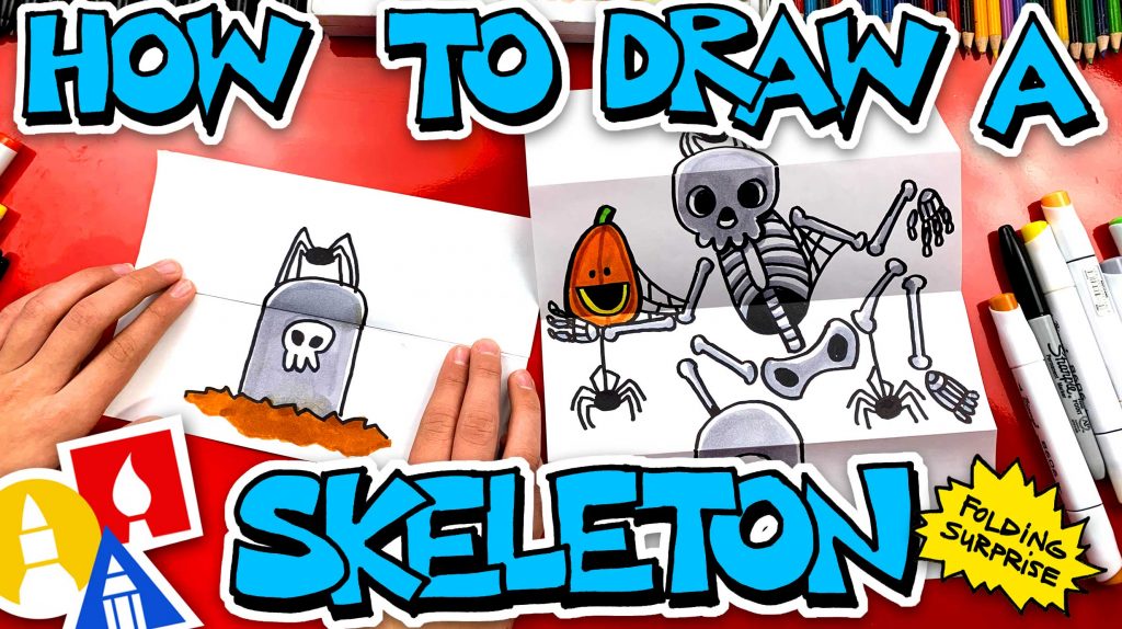 How To Draw Halloween Potion With Mrs. Hubs - Art For Kids Hub 