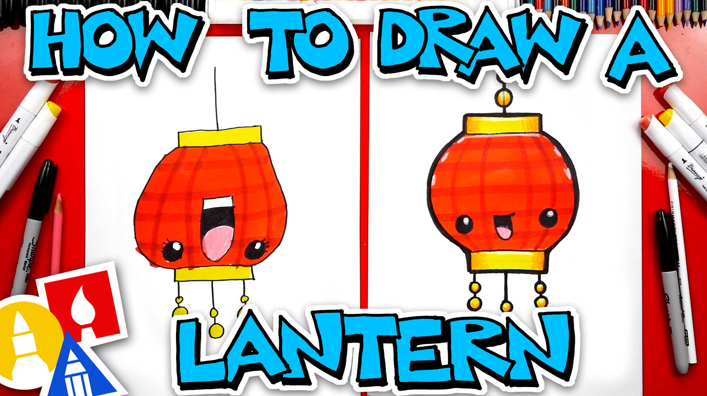 How To Draw A Chinese Lantern