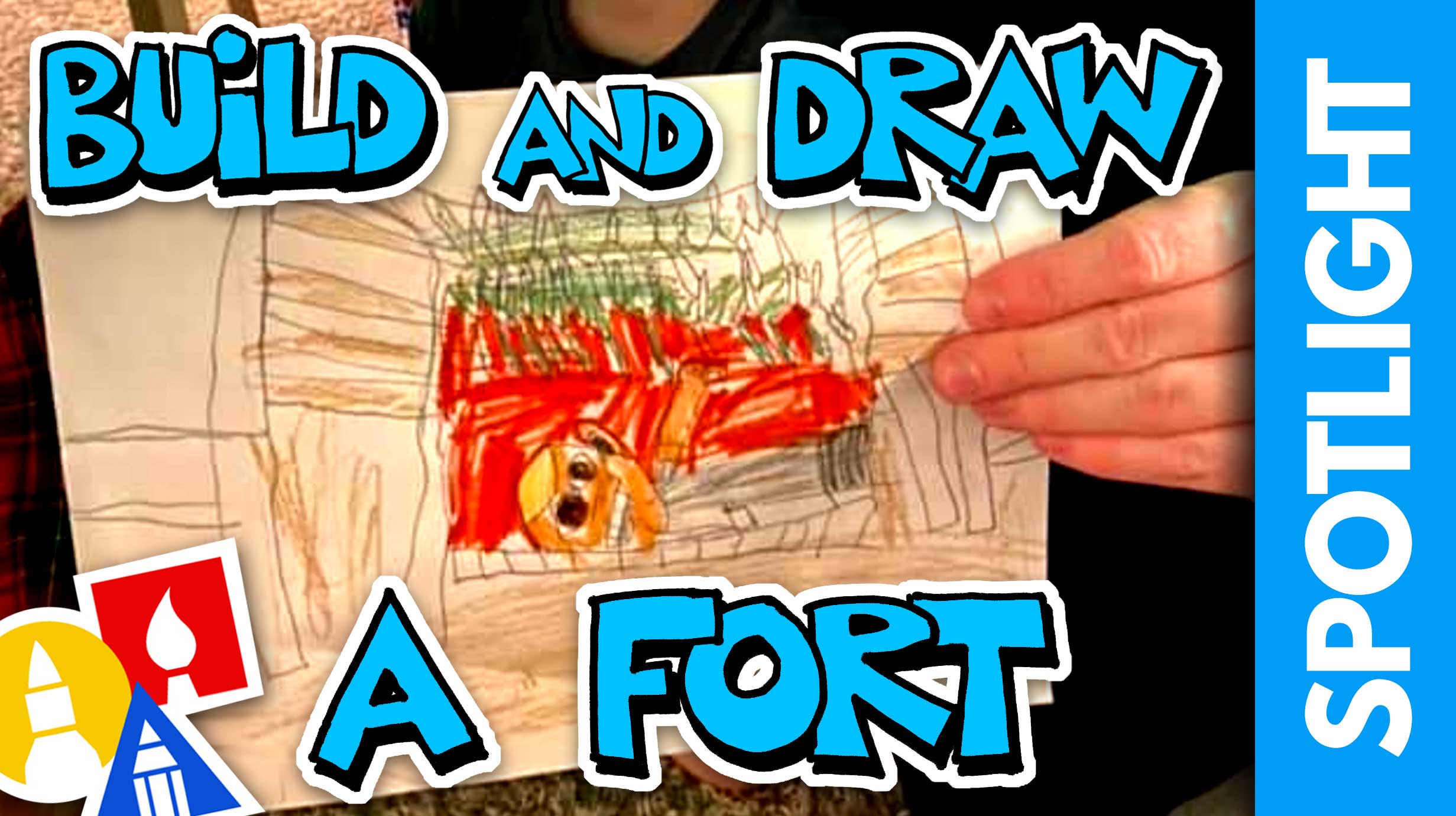 Spotlight Build And Draw A Fort