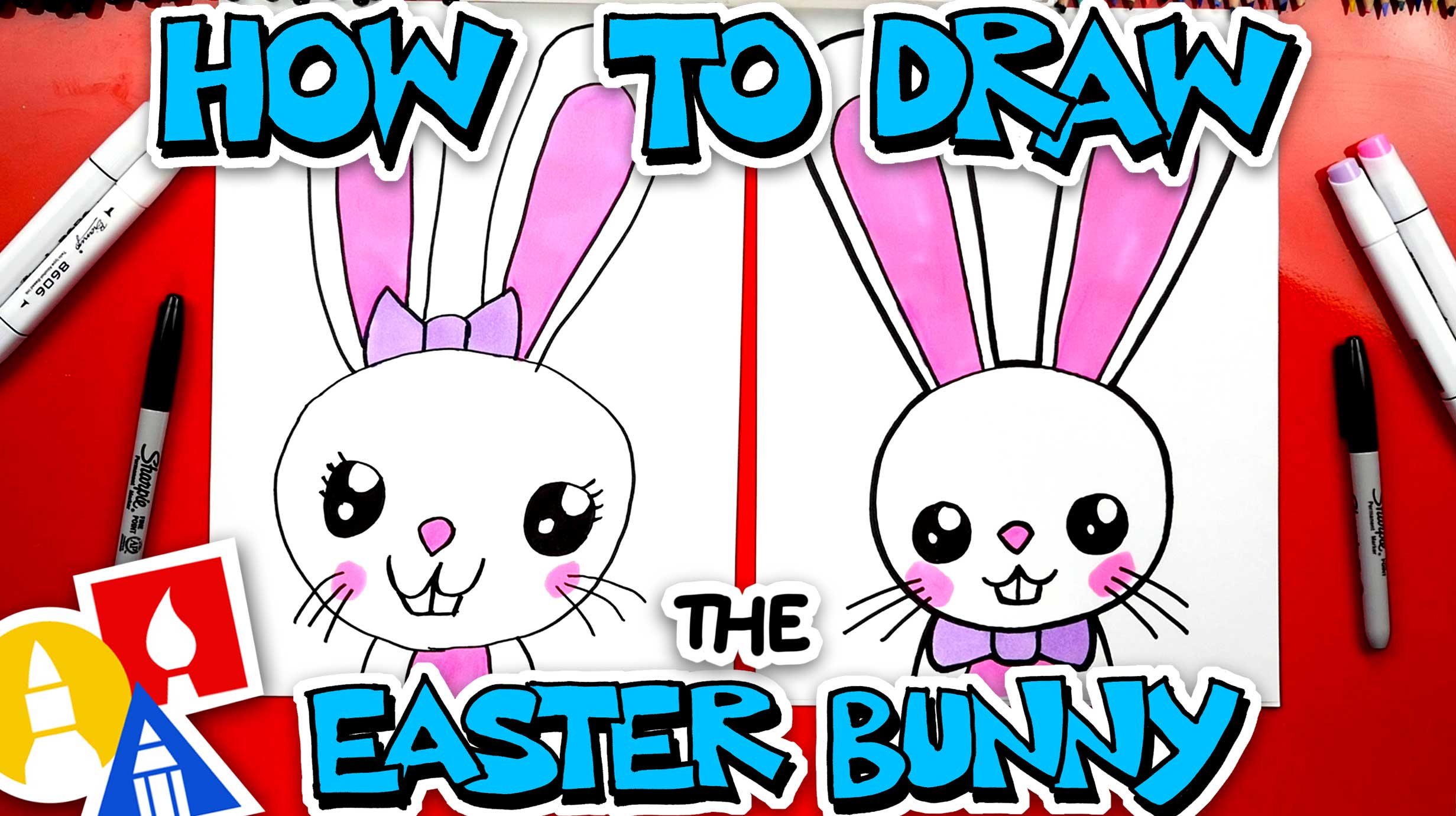 Easter Bunny Art For Kids Hub