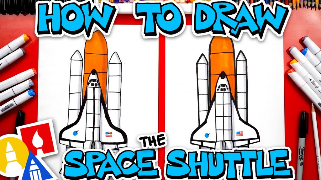 How To Draw A Rocket Ship Art For Kids Hub - vrogue.co