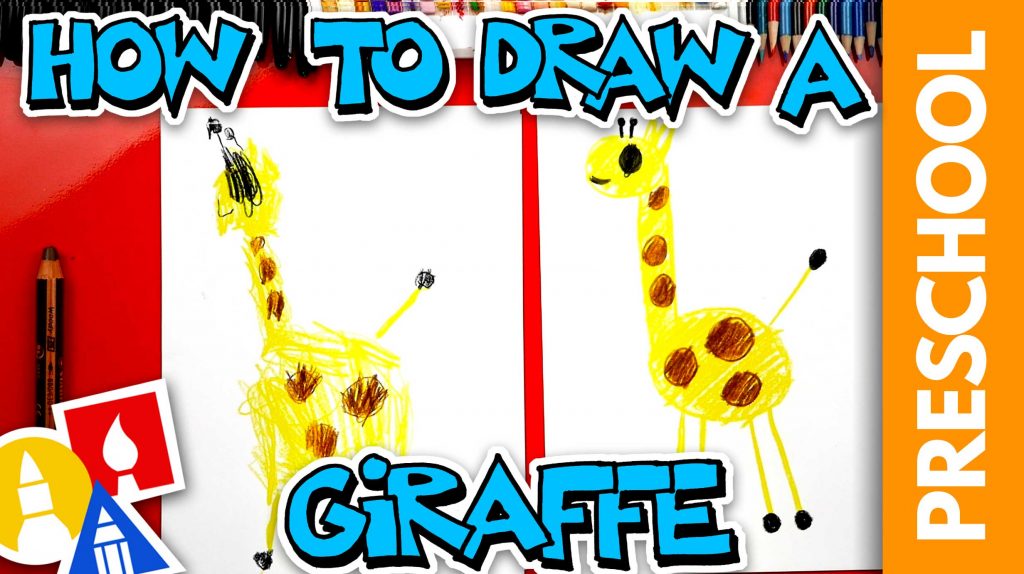 safari animals drawing easy