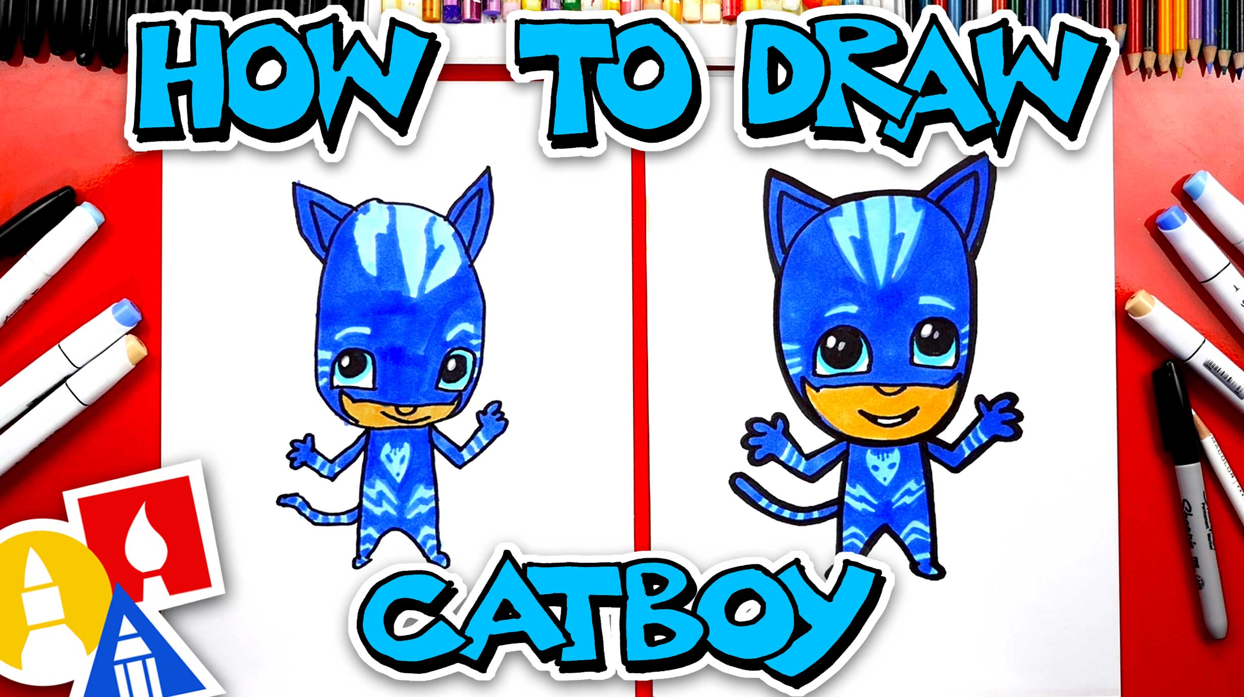 How to draw catboy