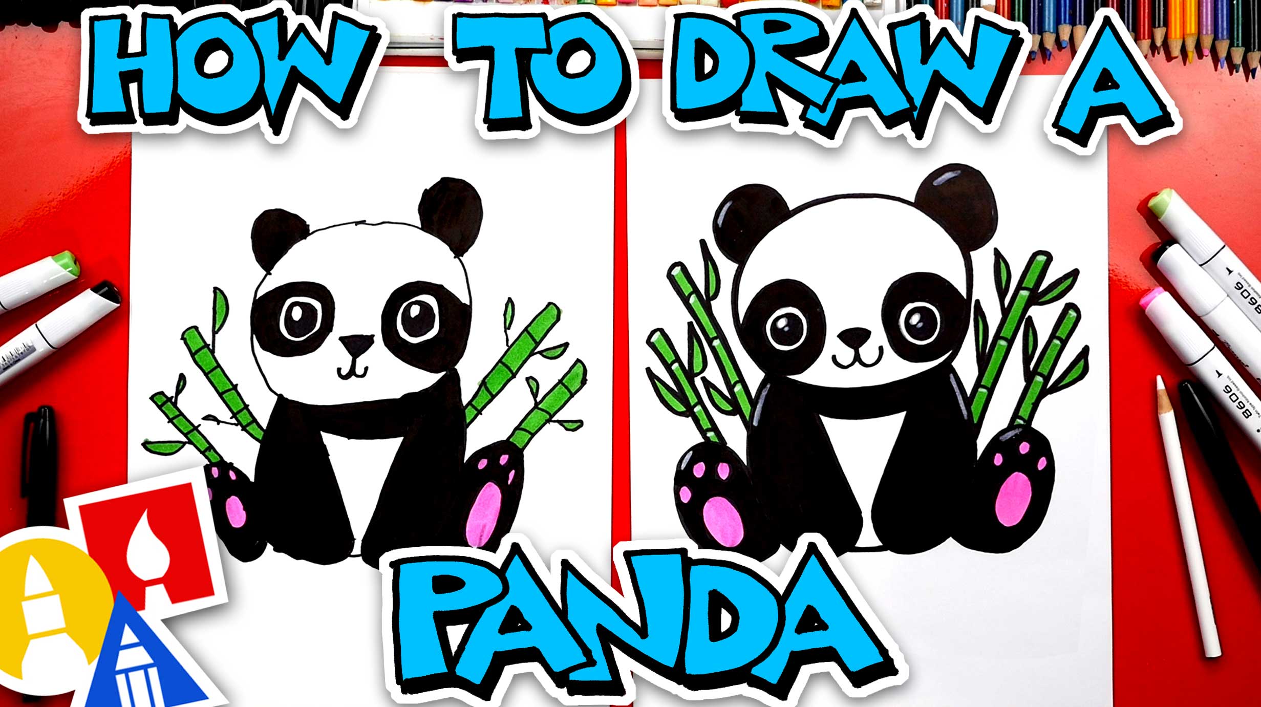How To Draw Cute Panda Easy Panda Drawing Youtube - vrogue.co