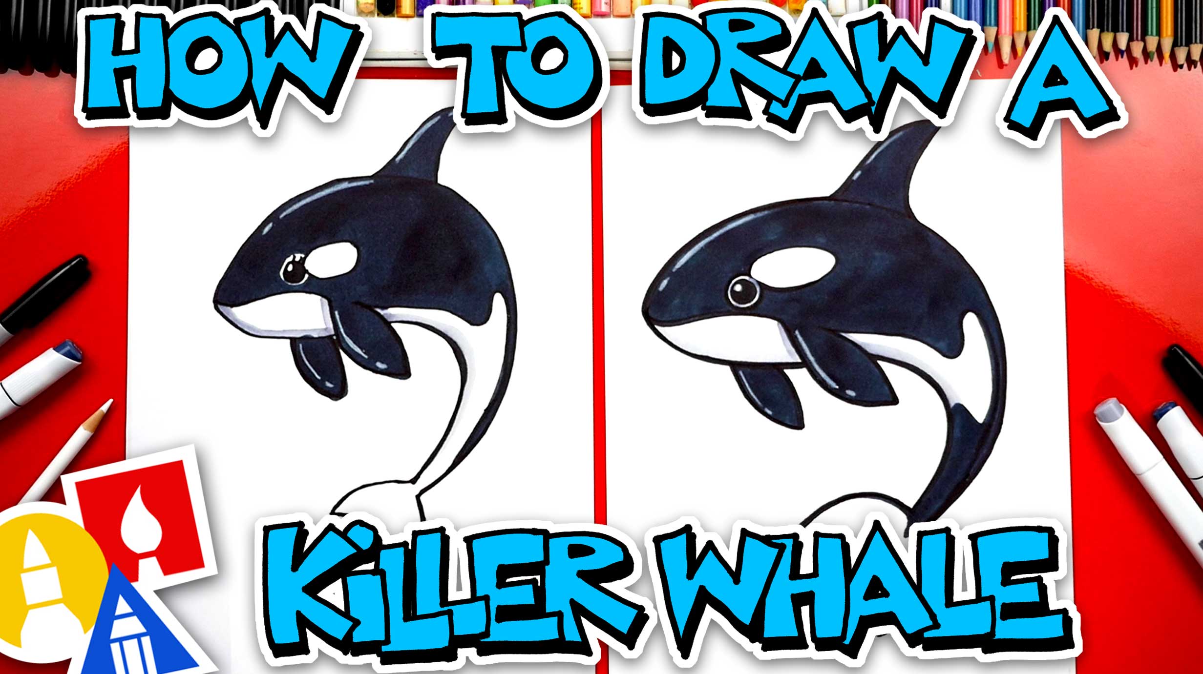 How To Draw A Killer Whale Orca – NBKomputer