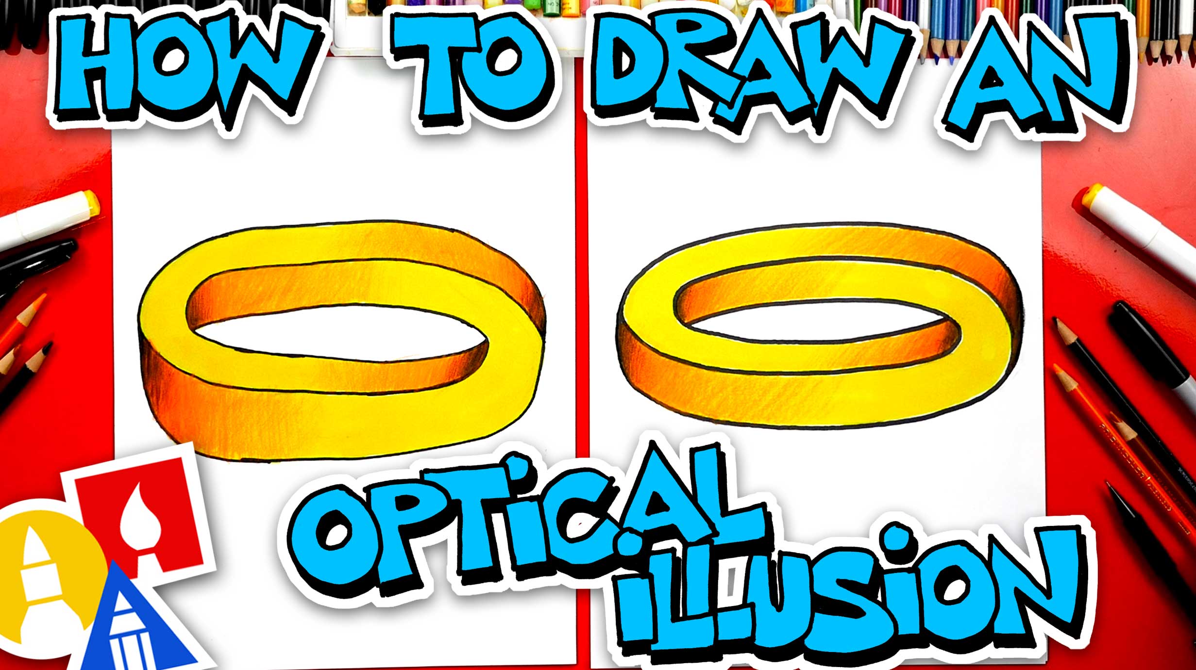 cool illusions to draw on paper
