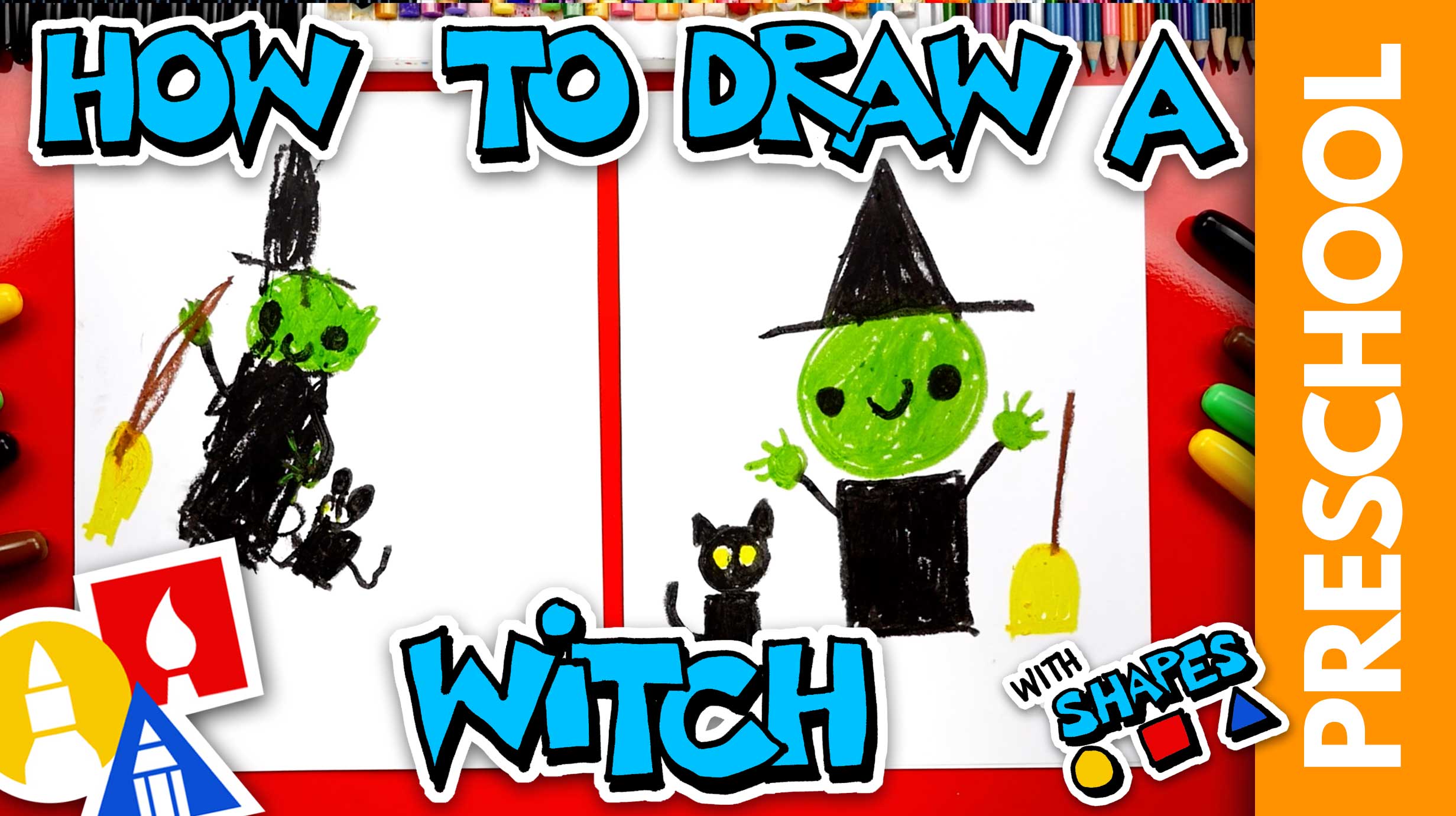 How To Draw A Witch For Kids Archives How To Draw - vrogue.co