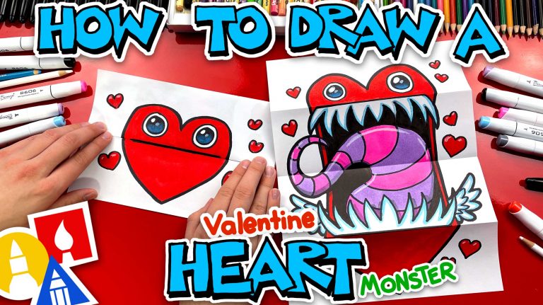 Valentine's Day Archives - Art For Kids Hub