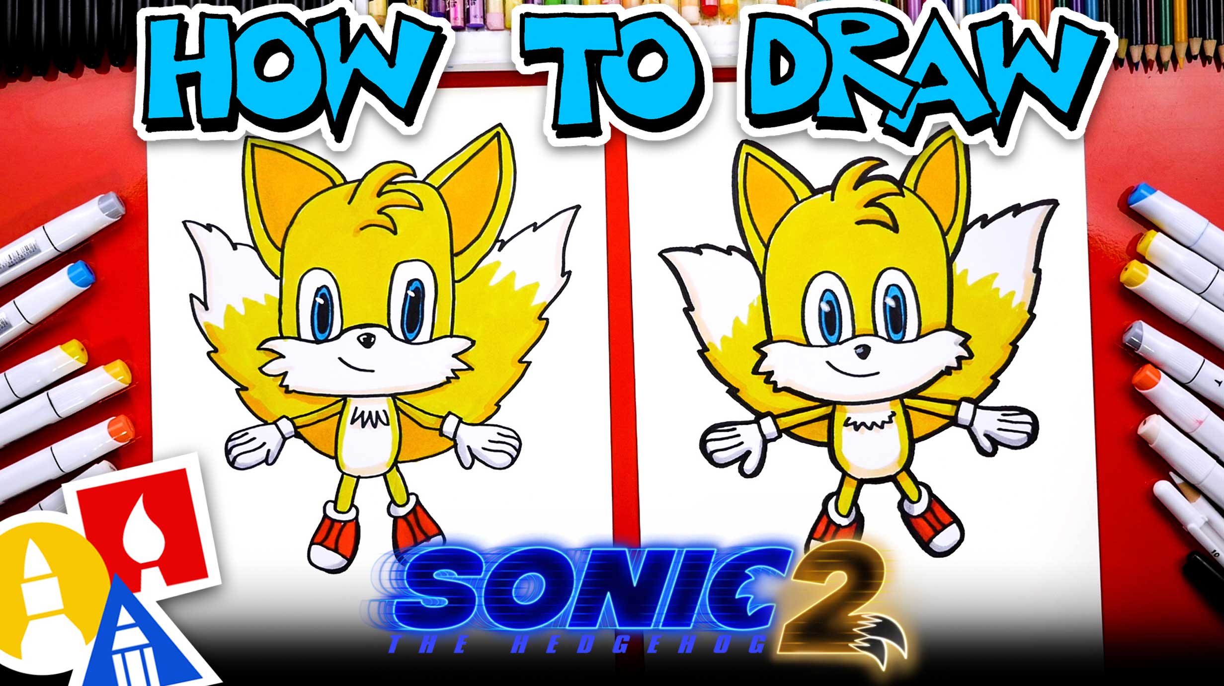 How To Draw Tails Draw Central How To Draw Sonic How - vrogue.co