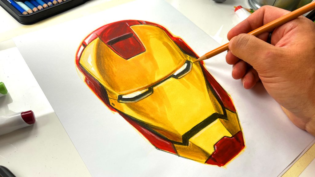 My Iron Man drawing | Marvel Amino