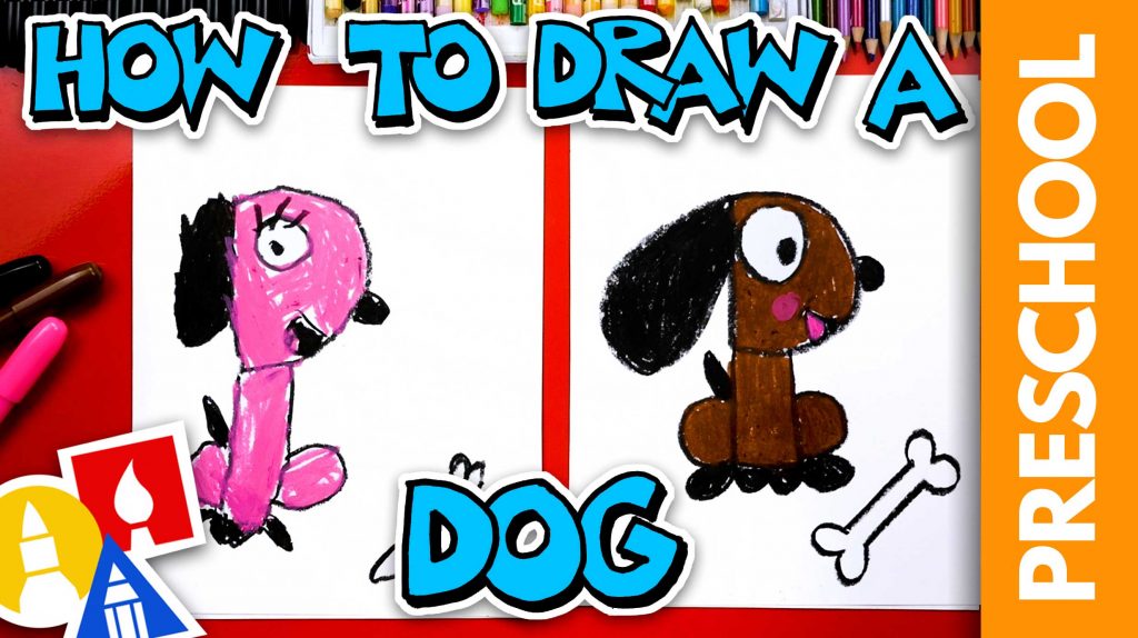 animated dogs to draw