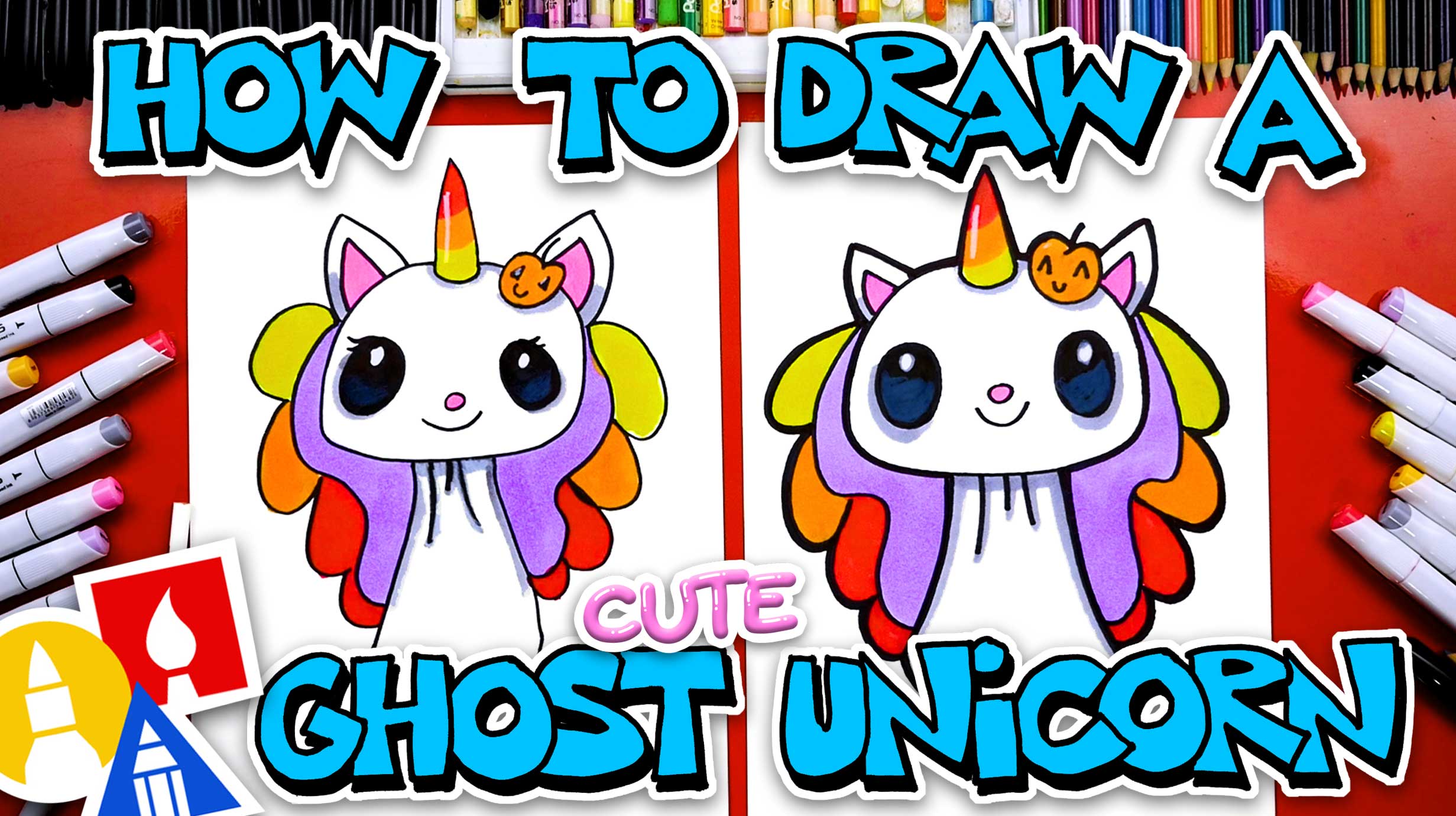 How to Draw a Dragon Unicorn | Dragoncorn - YouTube | Unicorn drawing,  Cartoon dragon, Cute drawings